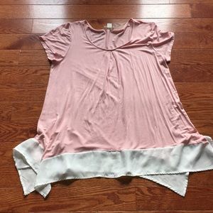 Dusty peach color blouse